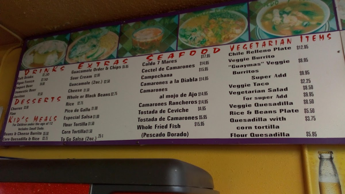 Tacos Guaymas Photo Menu 10