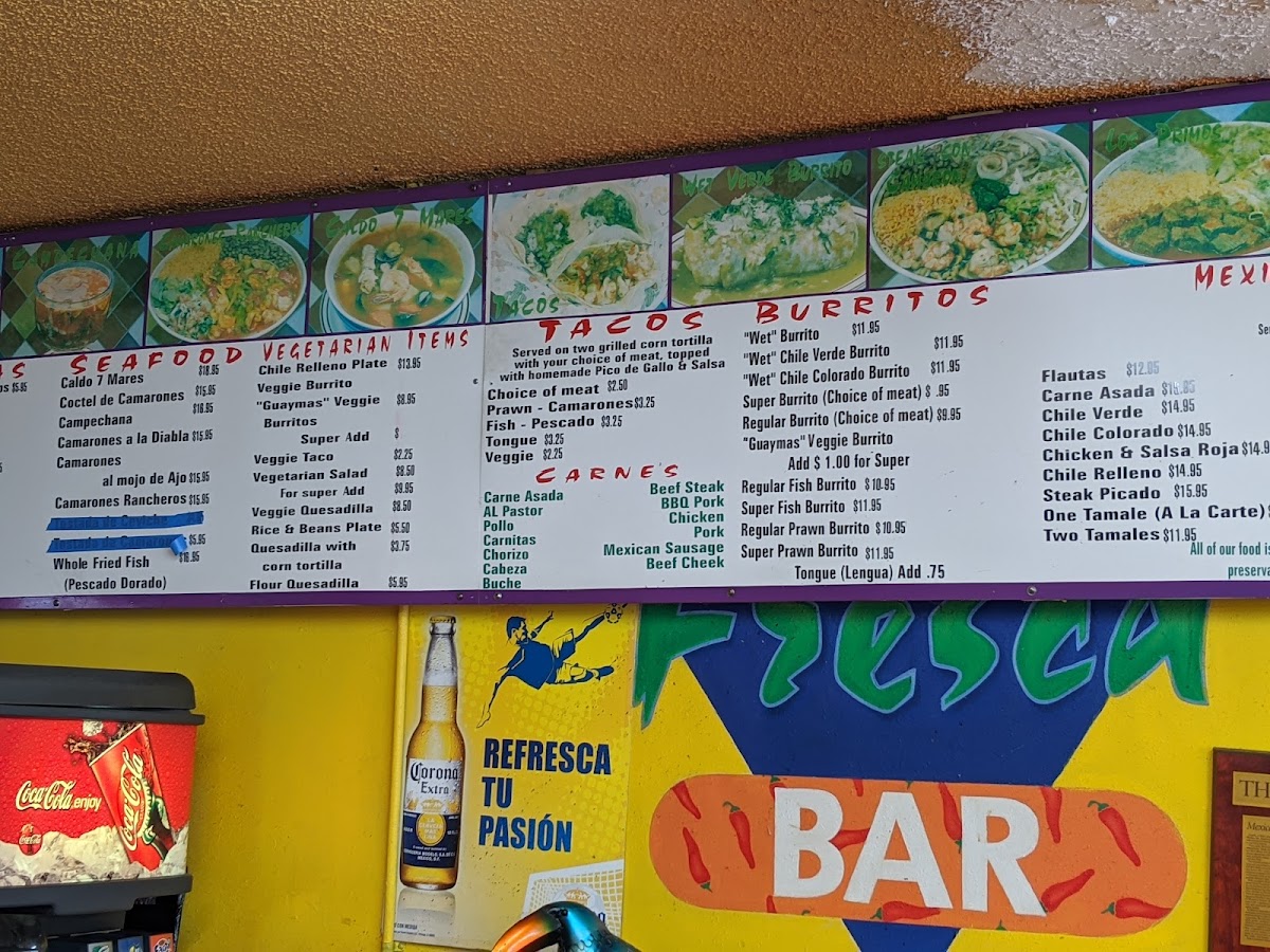 Tacos Guaymas Photo Menu 8