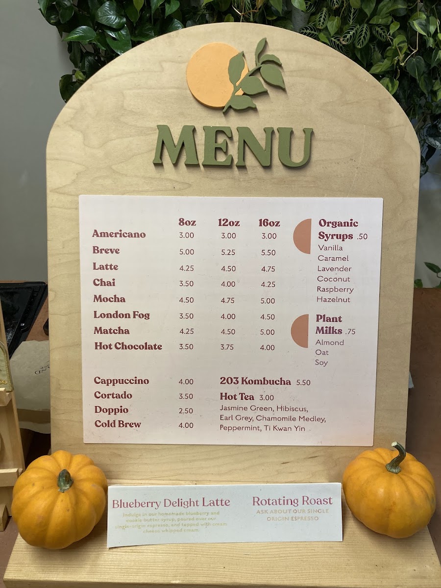 That Feeling Co Photo Menu 1