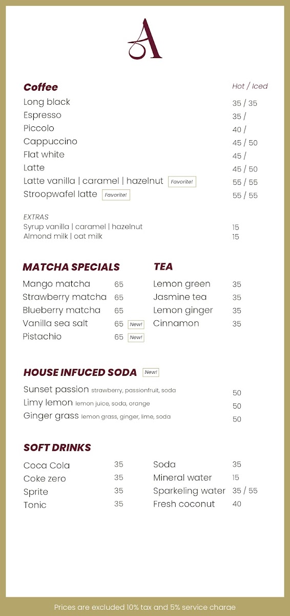 Amsterdam Restaurant Gili Trawangan Photo Menu 4