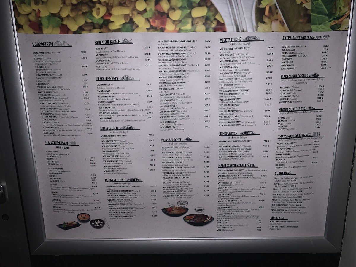 Mahn Diep Asia Bistro Photo Menu 6