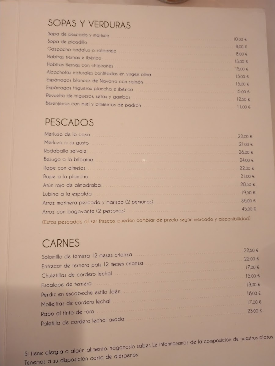 Cazorla Restaurantes Photo Menu 10