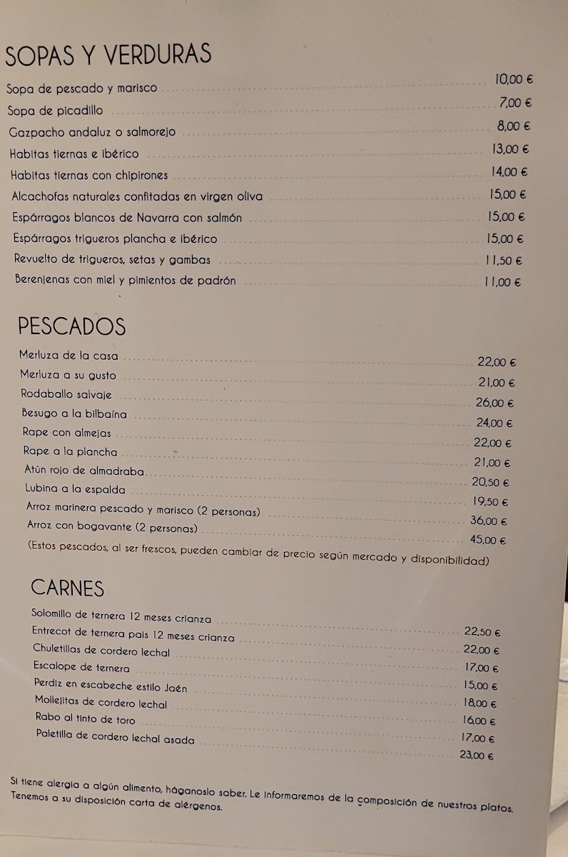 Cazorla Restaurantes Photo Menu 8