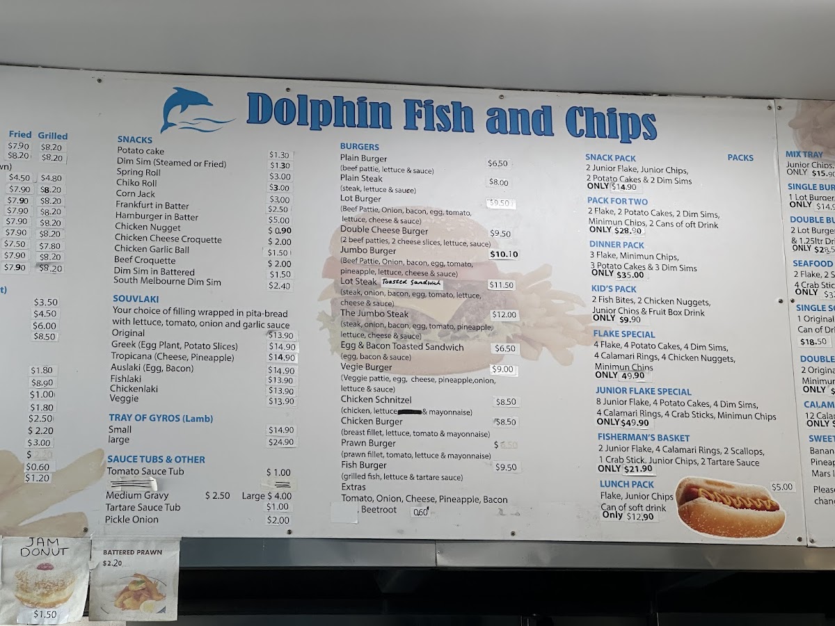 Dolphin Fish & Chips Photo Menu 3