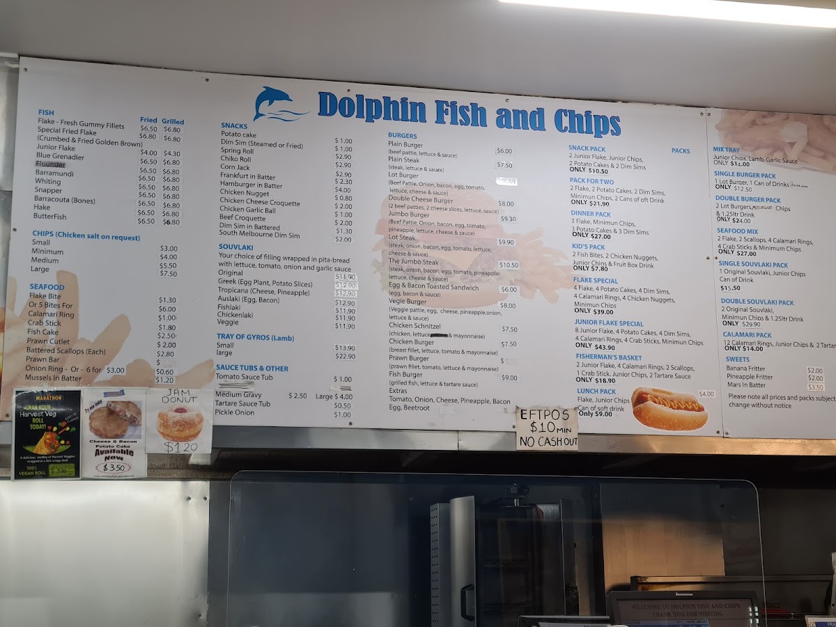 Dolphin Fish & Chips Photo Menu 4