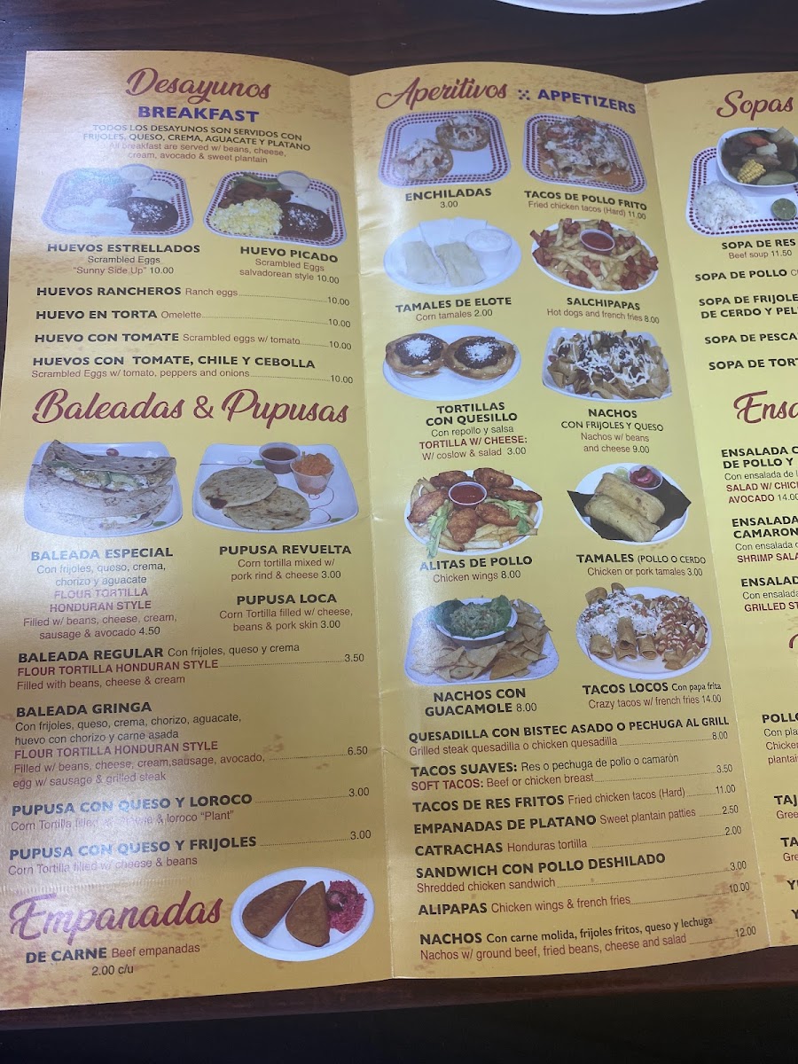 EL BUEN SABOR CORP 2 Photo Menu 3