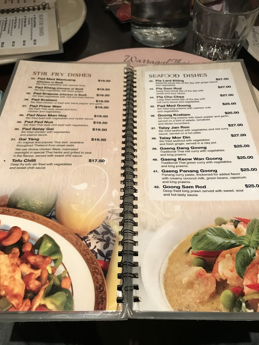 Warragul Thai Restaurant Photo Menu 10