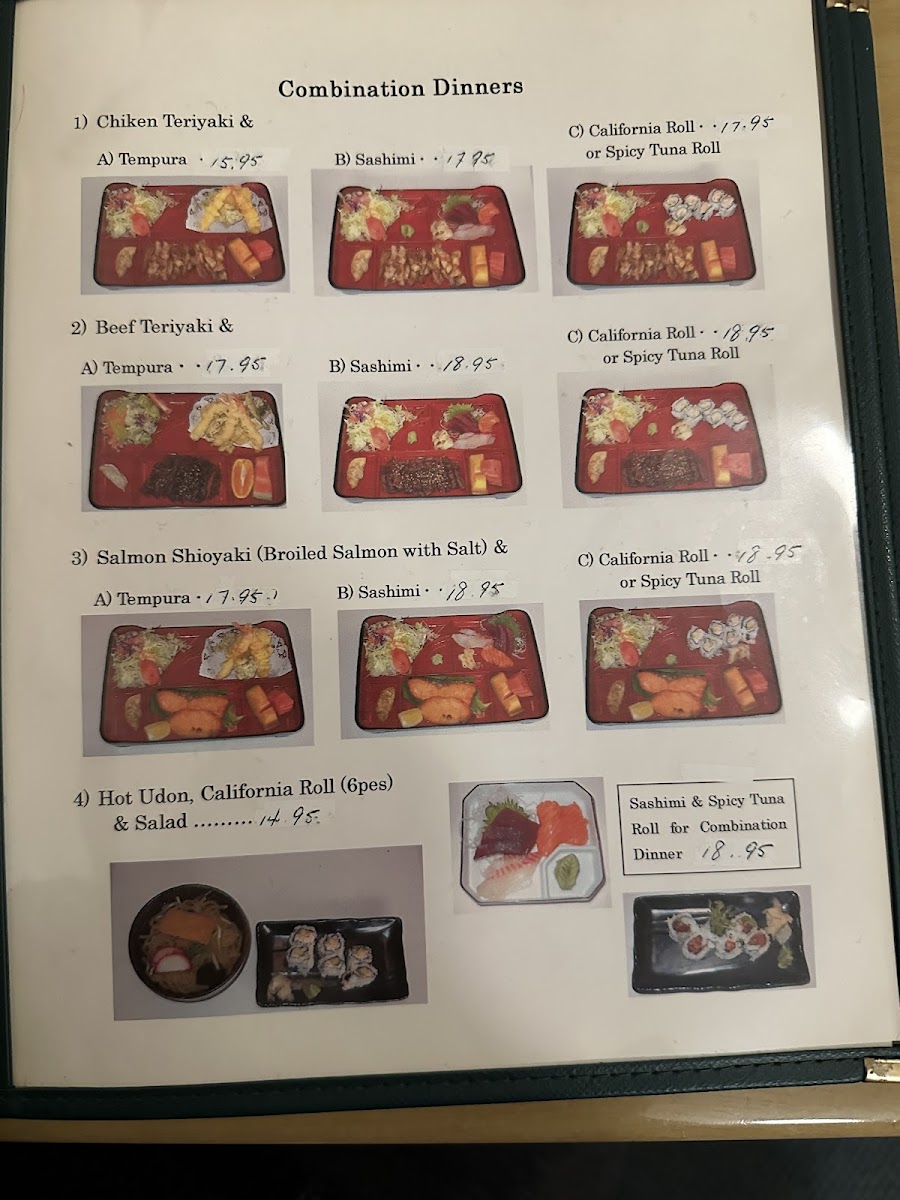 Sushi Sai Japanese Restaurant Photo Menu 2