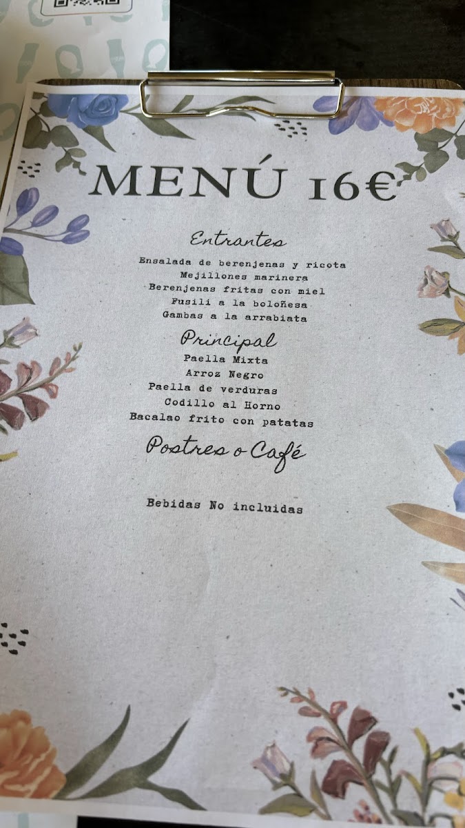 MESON BARCELONETA Photo Menu 2