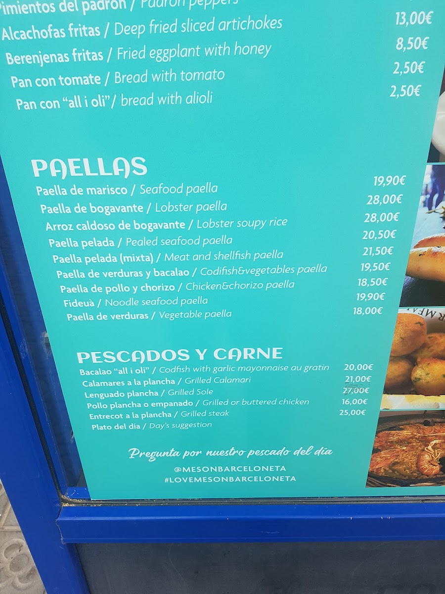 MESON BARCELONETA Photo Menu 4