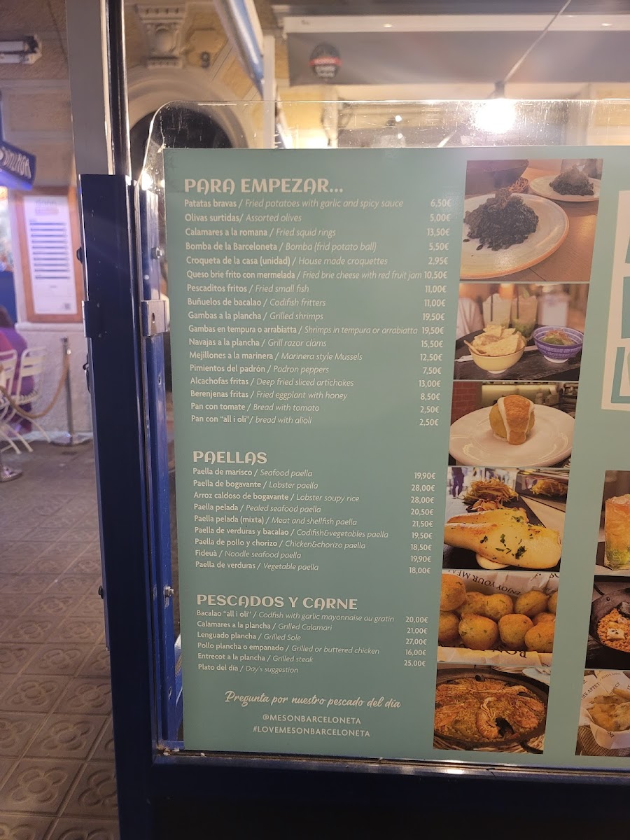 MESON BARCELONETA Photo Menu 8