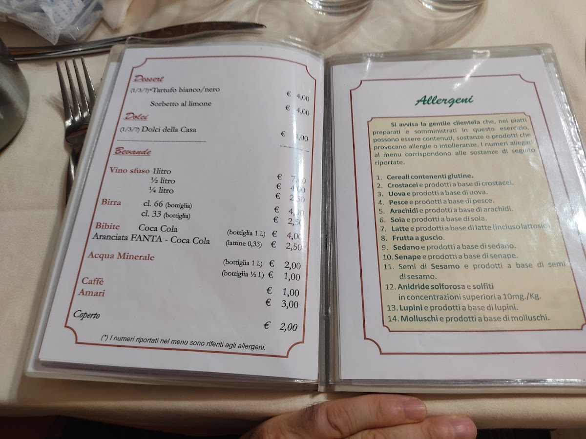 Ristorante la Castellana Photo Menu 1