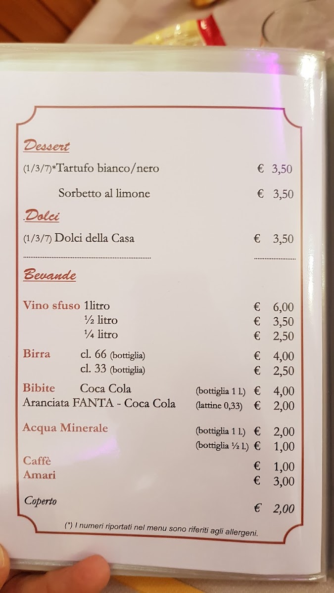 Ristorante la Castellana Photo Menu 2