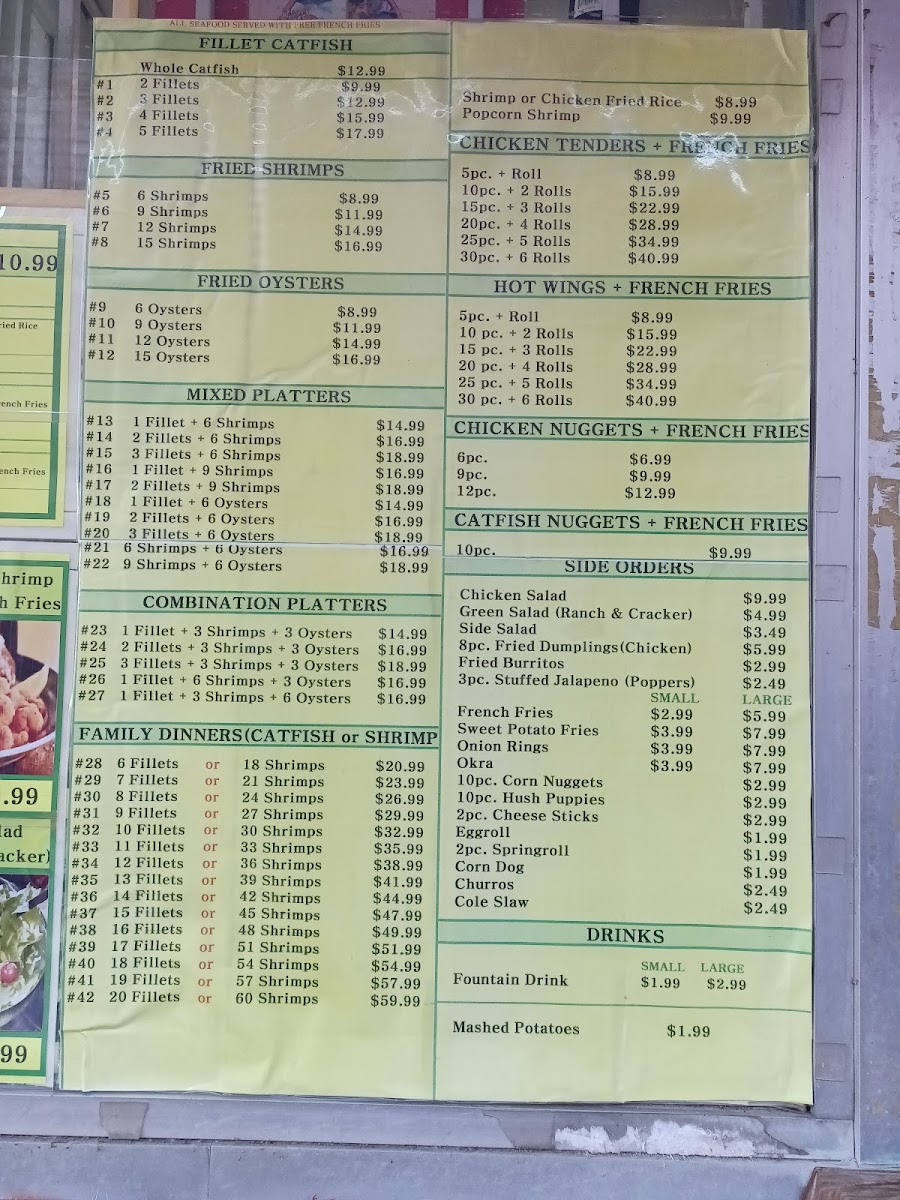 John's Seafood Photo Menu 3