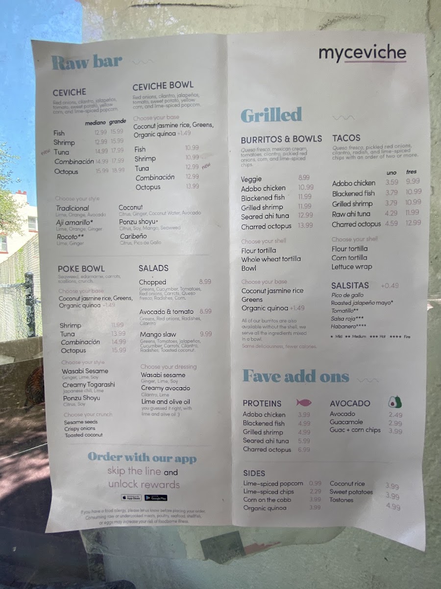 My Ceviche Photo Menu 3