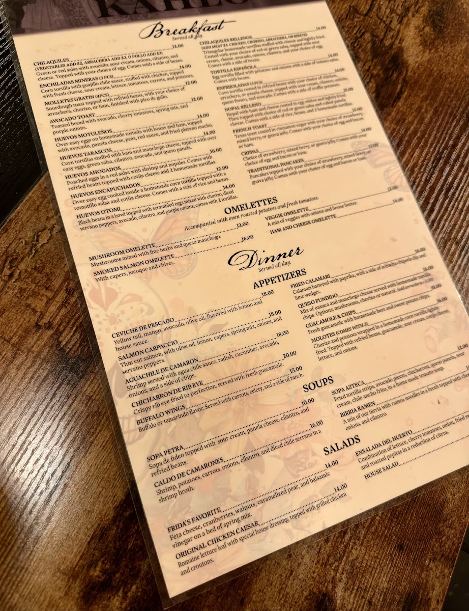 Kahlo Exotic Grill Photo Menu 6