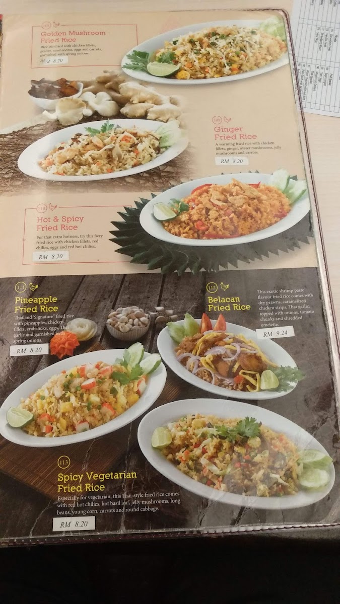 Johnny's Restaurant AEON Bukit Raja, Klang Photo Menu 2