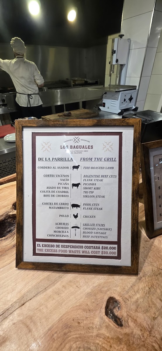 LOS BAGUALES TENEDOR LIBRE Photo Menu 7