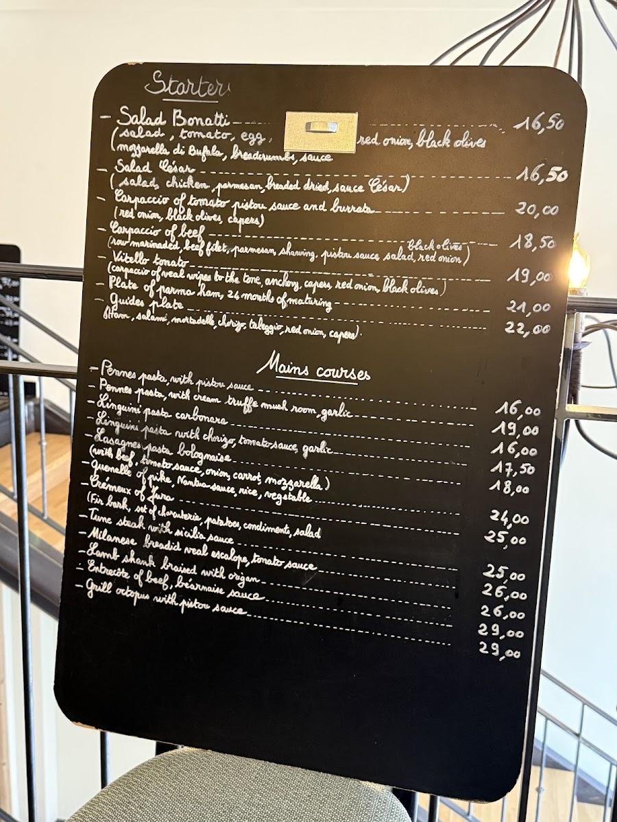 Bistrot Bonatti Photo Menu 2