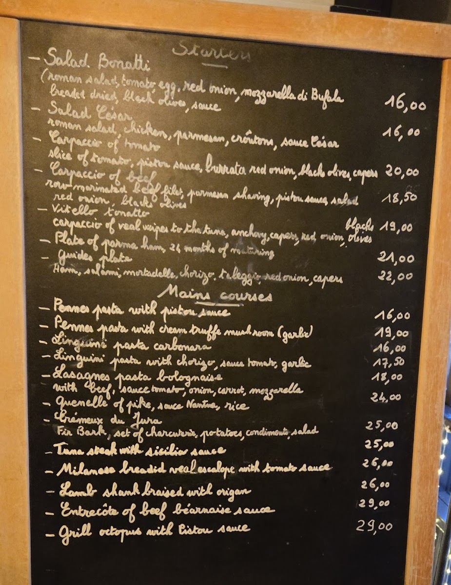 Bistrot Bonatti Photo Menu 3