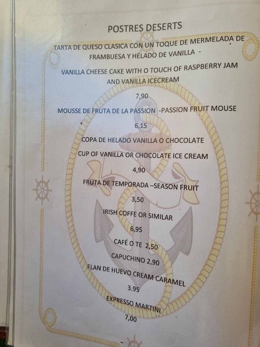 Restaurante Áncora Photo Menu 10