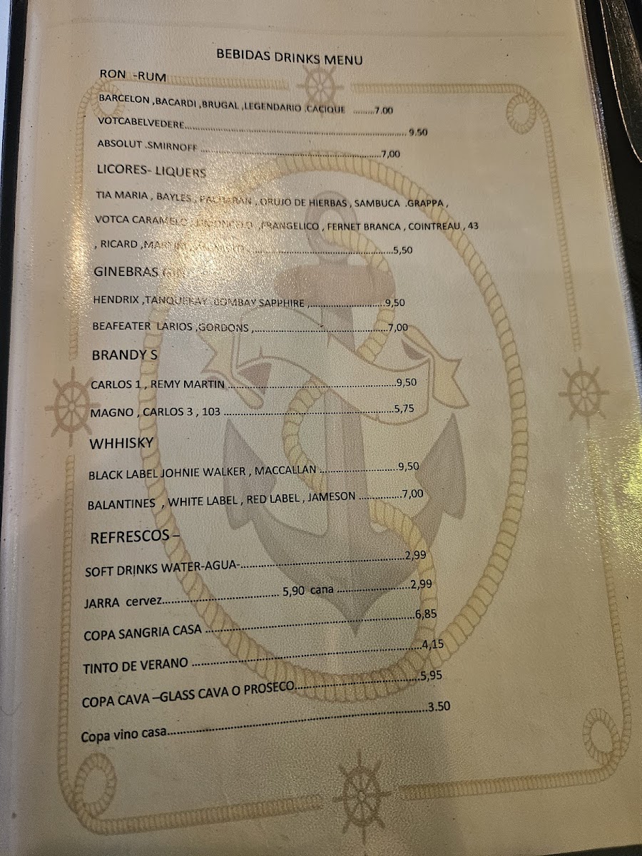 Restaurante Áncora Photo Menu 7