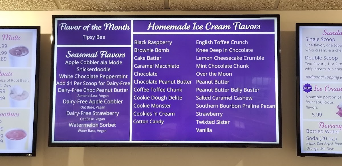 Over the Top Ice Cream Photo Menu 4