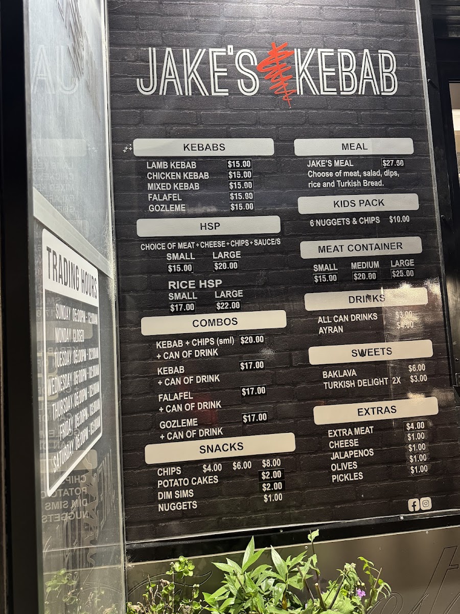 Jake's Kebab Photo Menu 5