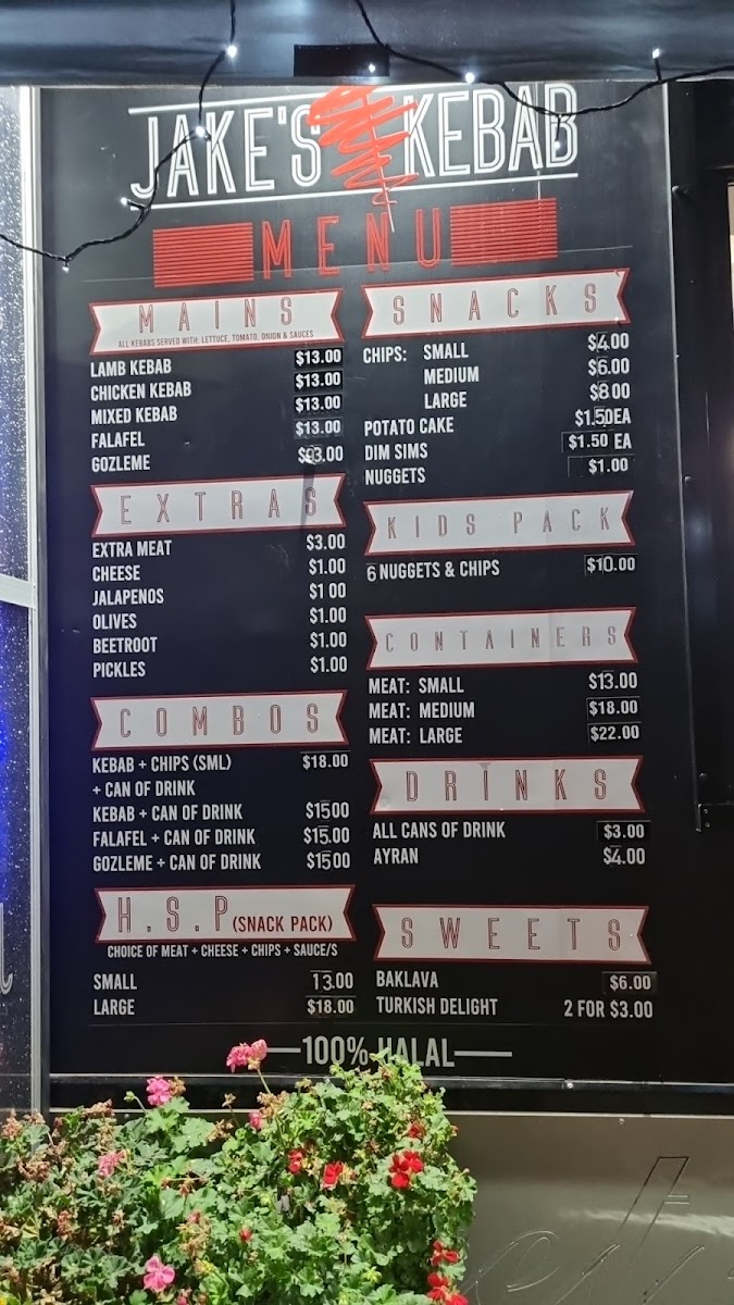 Jake's Kebab Photo Menu 7