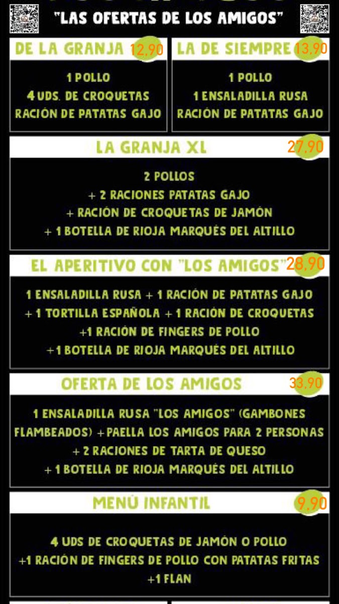 Arrocería Los Amigos Photo Menu 1