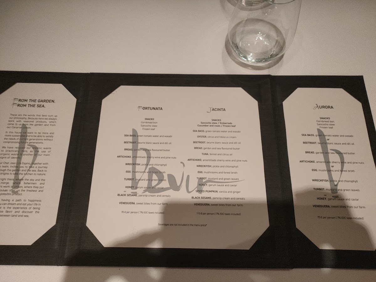 RESTAURANTE BEVIR Photo Menu 5