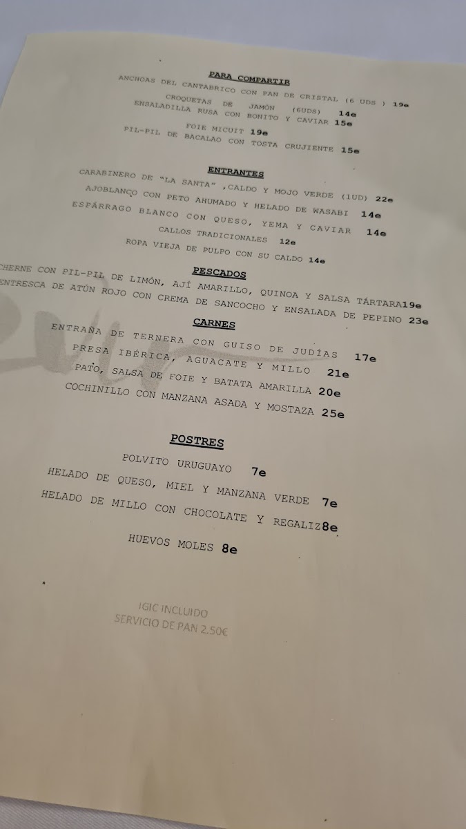 RESTAURANTE BEVIR Photo Menu 7