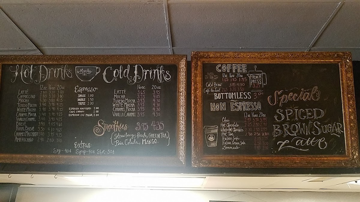 Monks Coffee Shop Photo Menu 8