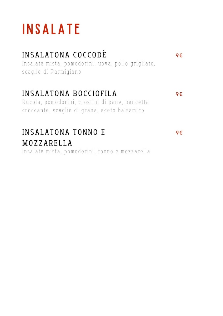 Osteria Modenese in Bocciofila Photo Menu 6