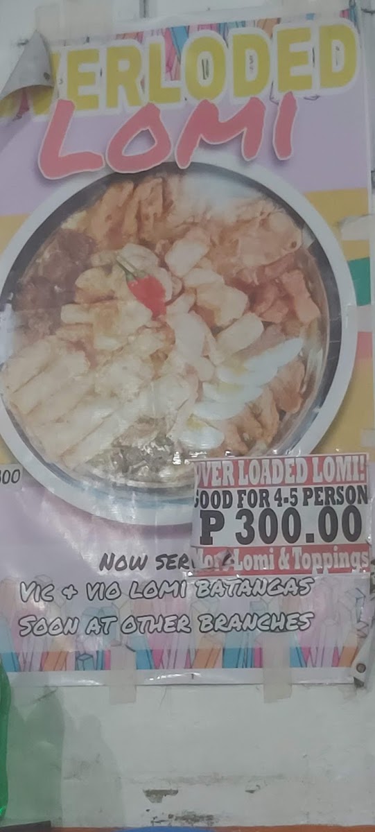 Vic&Vio Lomi Batangas Photo Menu 3