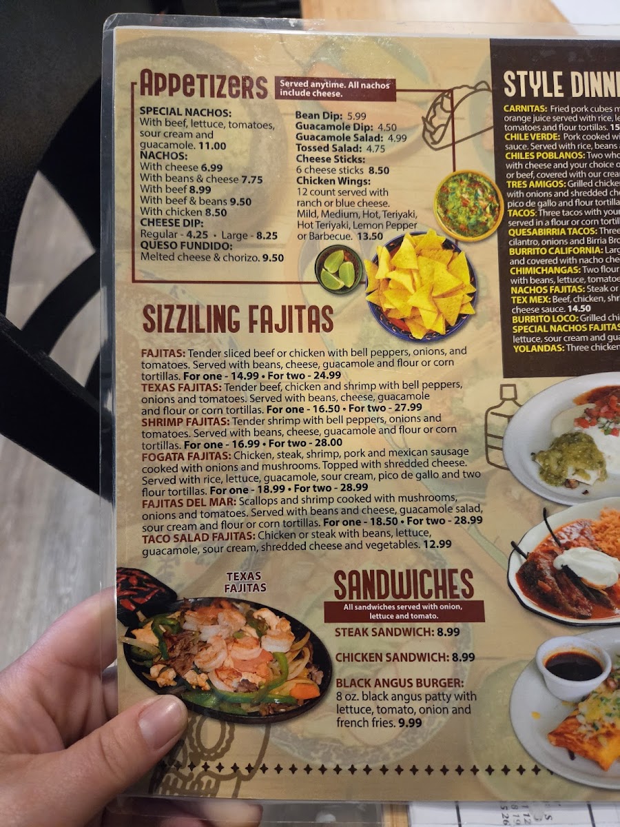 Mi Casita Mexican Grill Photo Menu 2