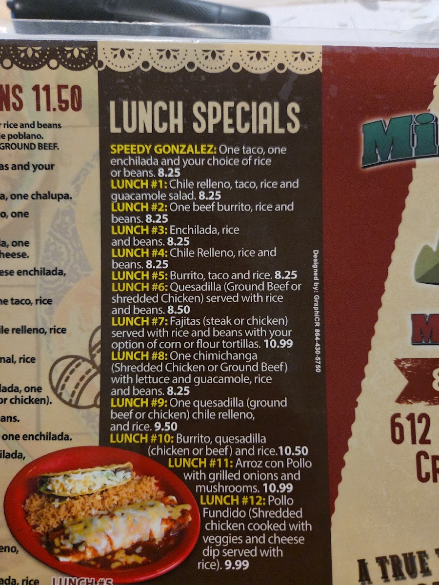 Mi Casita Mexican Grill Photo Menu 7