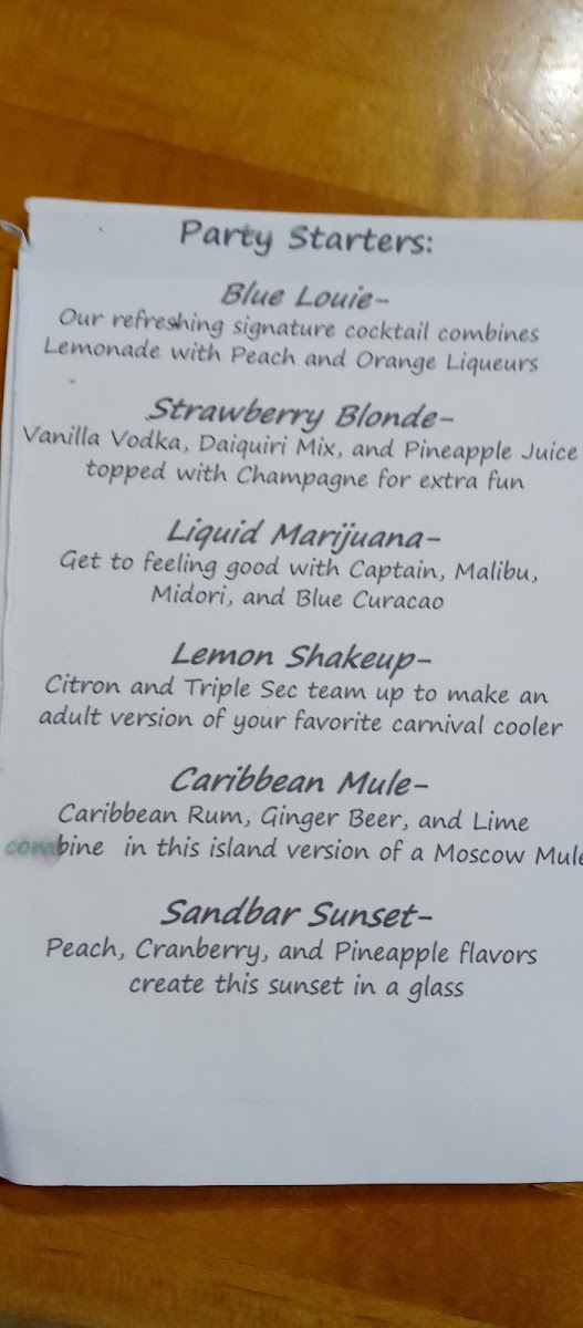 Louie's Bar & Grill Photo Menu 7