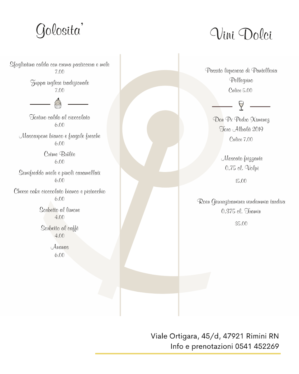 Ristorante Prua Photo Menu 9