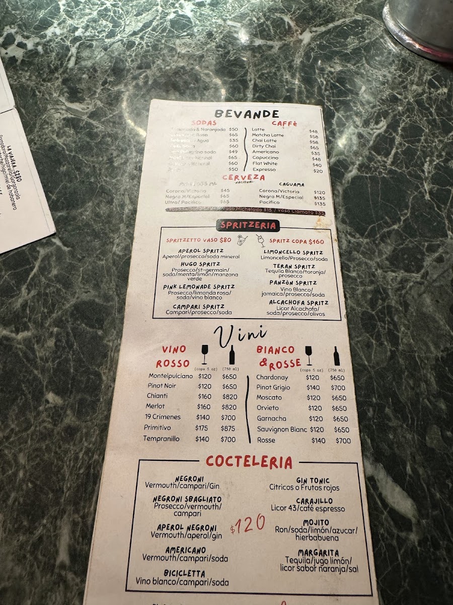 Panzón Pizzería & Trattoria Photo Menu 10