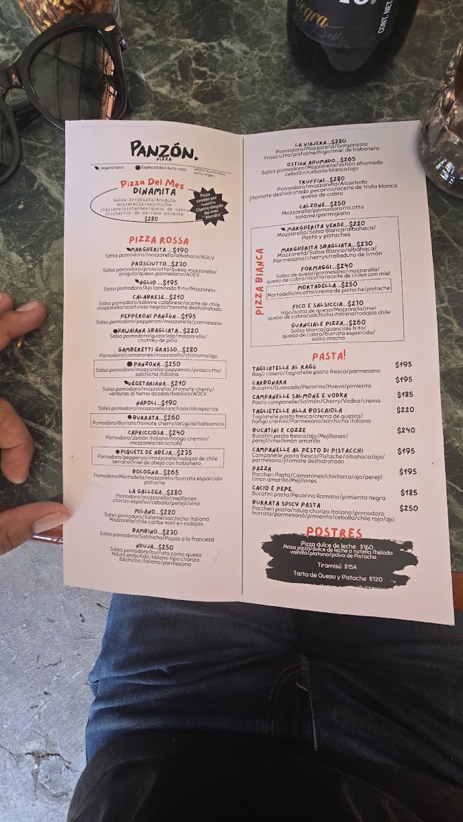 Panzón Pizzería & Trattoria Photo Menu 8