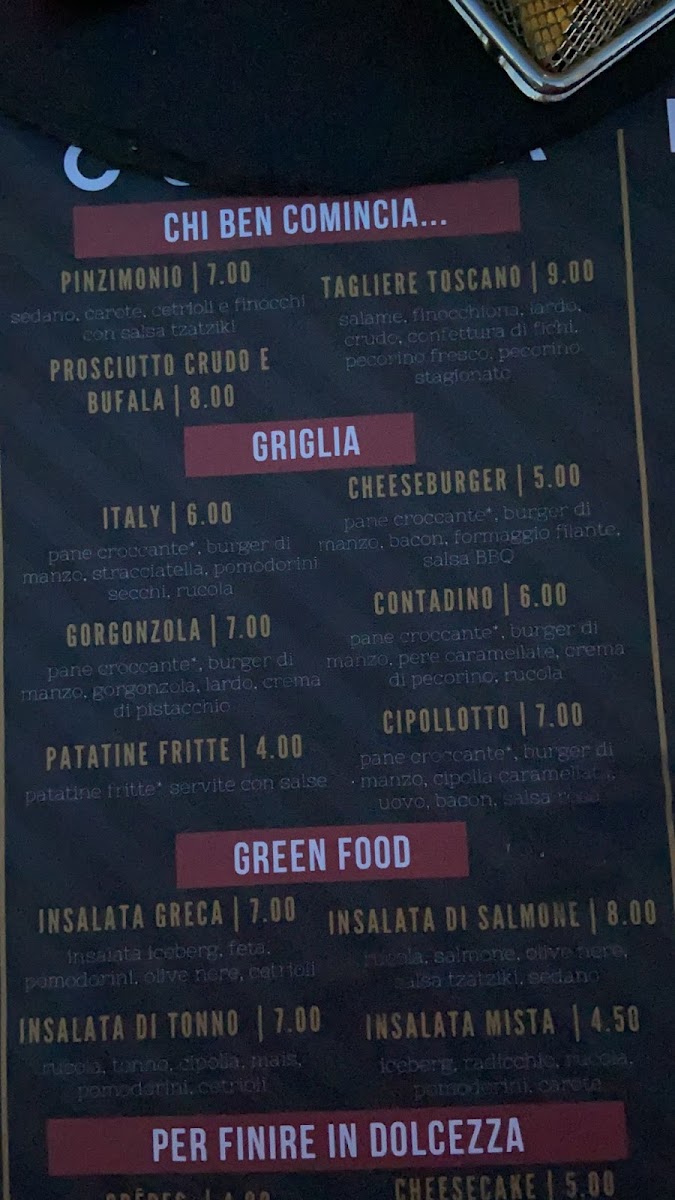 OverFit Firenze | Cocktails • Events • Food Photo Menu 4