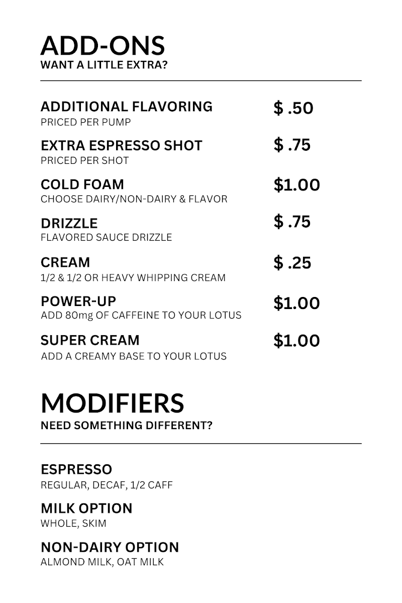 Golden Brew Coffee Photo Menu 1