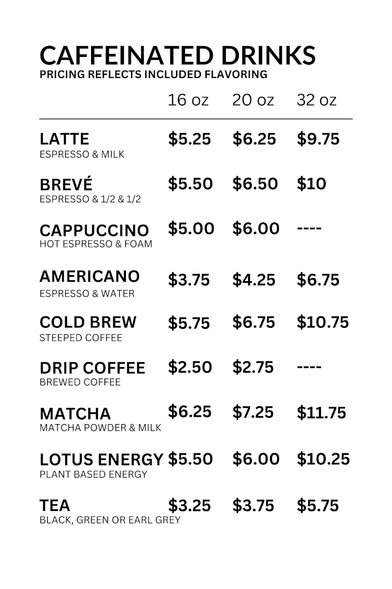 Golden Brew Coffee Photo Menu 3