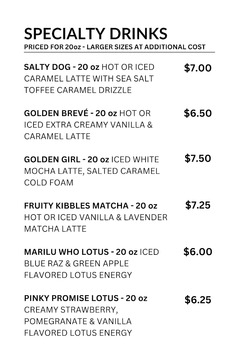 Golden Brew Coffee Photo Menu 4