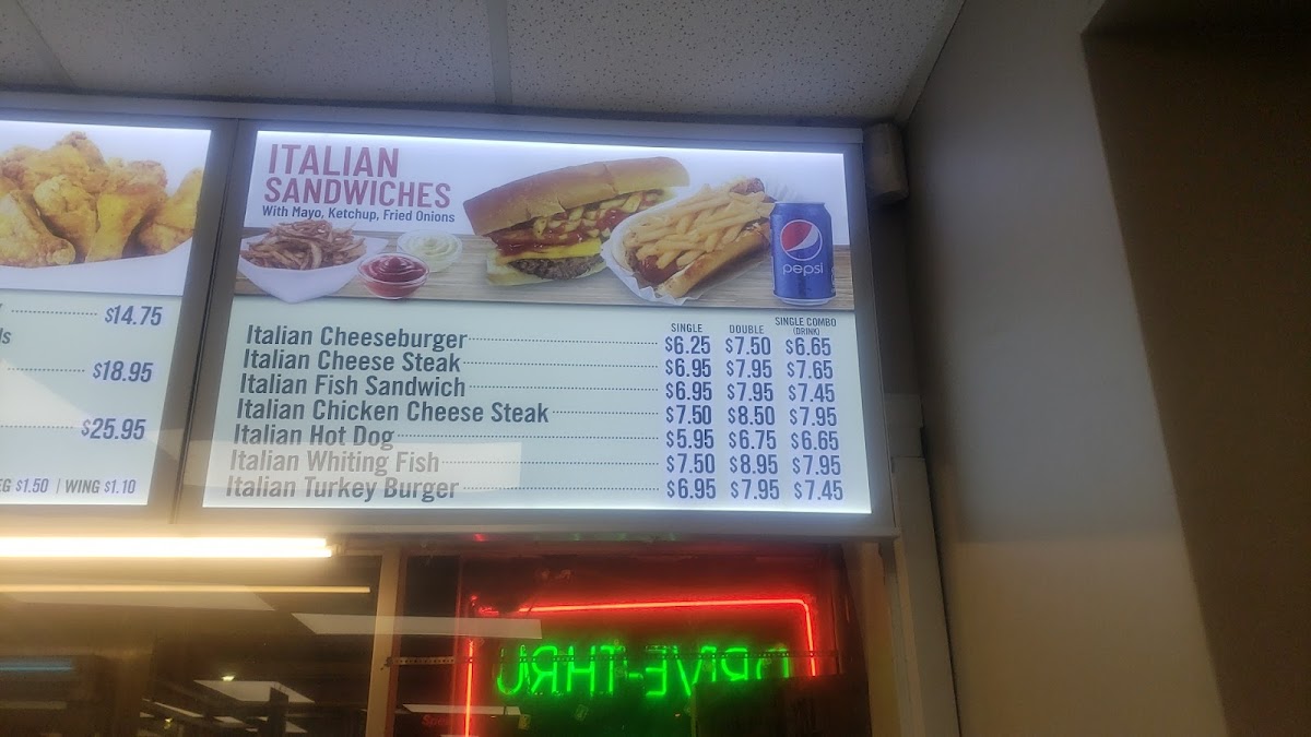 Jersey Fried Chicken Photo Menu 5