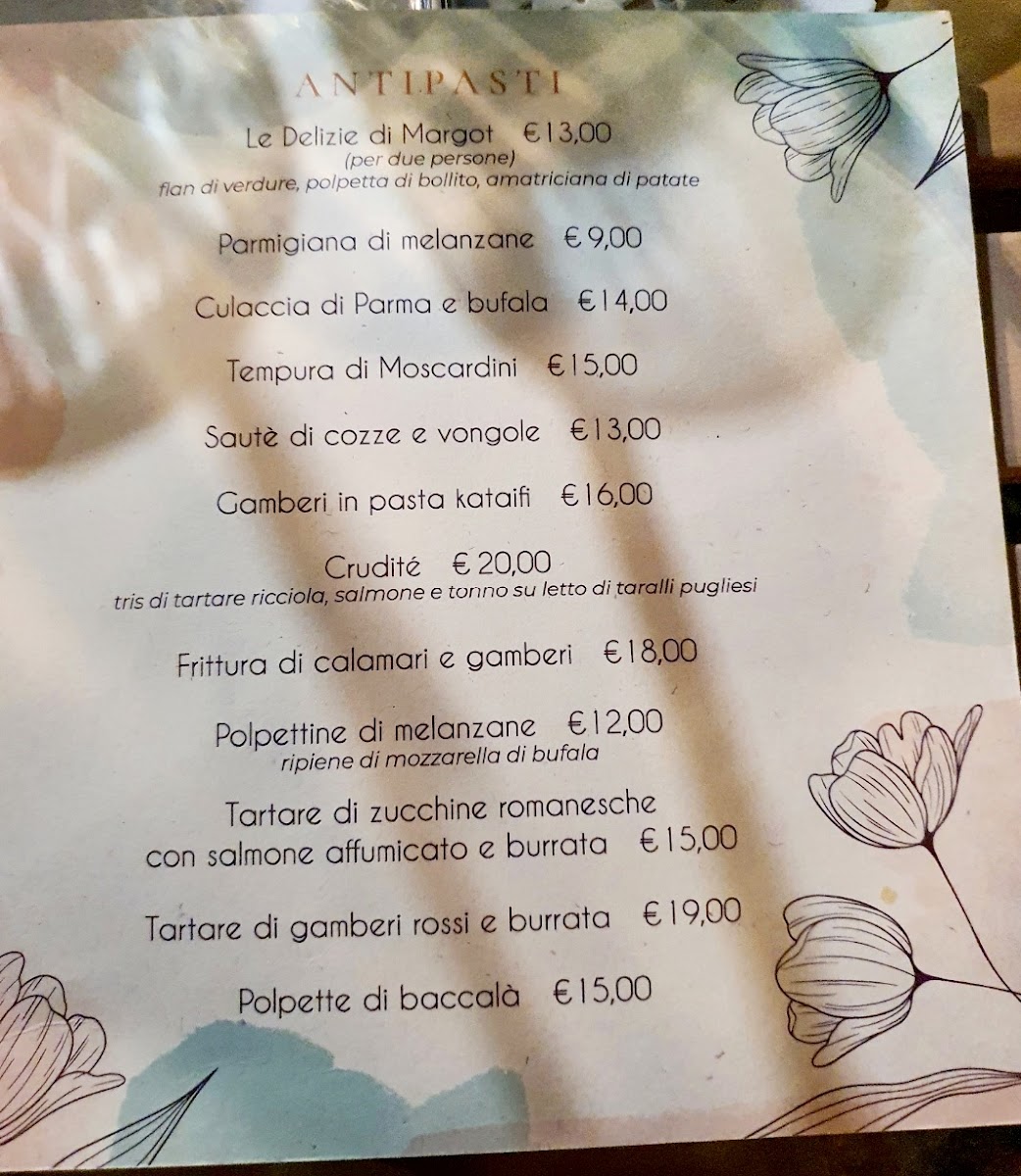 Margot - Ristorante Prati Photo Menu 10