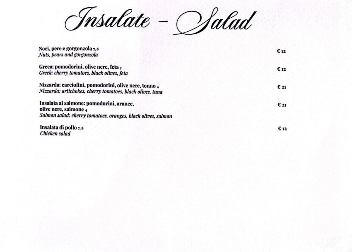 Margot - Ristorante Prati Photo Menu 3