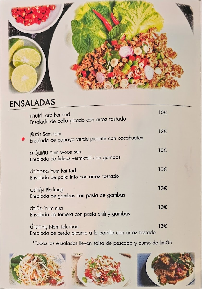 Restaurant Thai Pinto Photo Menu 4