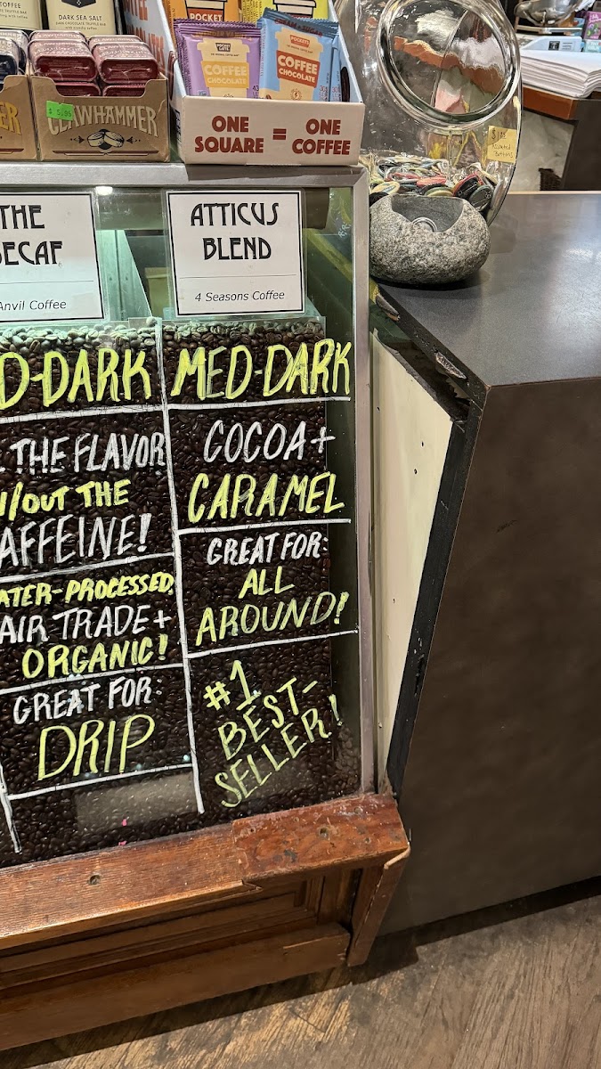 Atticus Coffee & Gifts Photo Menu 3